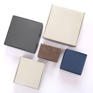 Boîte d'expédition pliable en carton ondulé pour cadeaux, avec logo imprimé haute définition, personnalisable en gros - Product Image 4