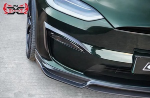 Alerón de parachoques delantero de fibra de carbono de alta calidad, Kits de carrocería, accesorios, Kit de carrocería de estilo <span class=keywords><strong>CMS</strong></span> para Tesla Model X 2023 - Product Image 5