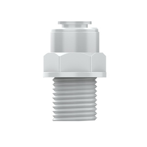 Conector de Purificador de Agua K1044, 2 Entradas, Rosca Macho, Conexión Rápida para Tubería de PE, Accesorio General - Product Image 2