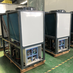 Pompe à chaleur air-eau 95 degrés en cascade haute température R-410A 380V en métal pour chauffage et refroidissement industriel à économie d'énergie - Product Image 1