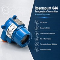 Transmitter Suhu Akurasi Tinggi Rosemount 644 4-20mA HART dengan Layar LCD