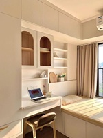 Fabricant de lits pour enfants sous un lit mezzanine pour enfants avec bureau armoire et lits superposés en duvet garde-robe en bois pour bébé