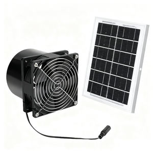 Solar-Abluft ventilator 15W Solar panel 5 "Ventilator Hochgeschwindigkeits-Solar-Abluft ventilator für Shed Chicken Coop Greenhouse <span class=keywords><strong>Dog</strong></span> - Product Image 3