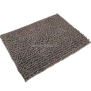 chenille polyester cleaning machine water absorption soft door mats living room mats