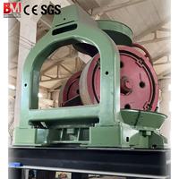 Machine à rectifier et à mélanger l'argile à deux roues avec Moulin a Cuve Humide pour la production de briques BRICKMAC