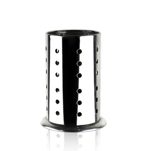 Stainless Steel Chopstick Holder Round Apple Shape Modern Kitchen Storage For Dry And Wet Use - Product Image 3