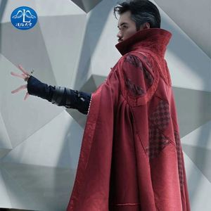 Costume de cosplay de <span class=keywords><strong>sorcière</strong></span> rouge de haute qualité pour adulte, tenue d'Halloween avec cape et accessoires, inspiré de Sister Merrin de Star Night - Product Image 3