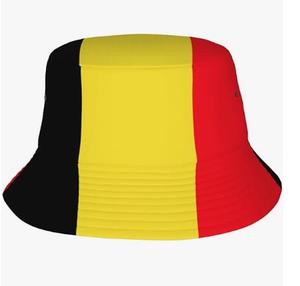 Belgium Flag Bucket Hat Fashion Sun Cap Packable Fisherman Hat for Women Men Summer Travel Hat