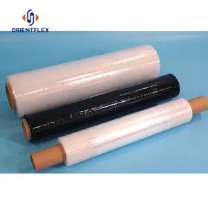 Hand/Machine PE Wrapping Film Black Pallet Wrap Stretch Film