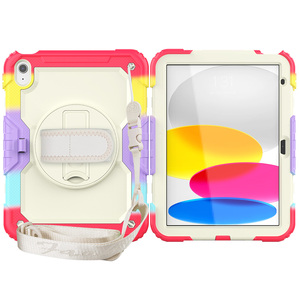 Funda Protectora Resistente para Tablet con Asa Plegable para <span class=keywords><strong>iPad</strong></span> <span class=keywords><strong>iPad</strong></span> A16 11.ª/10.ª Generación con Protector de Pantalla Integrado - Product Image 6