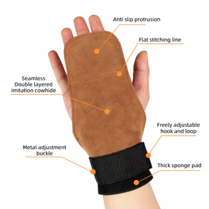Support de poignet multi-couleurs pour la gym, ajustable, élastique, anti-transpiration, antidérapant, pour l'entraînement et la musculation - Product Image 5