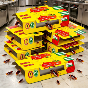 Piège à cafards en gel directement de l'usine avec adhésif puissant, papier non toxique pour une utilisation professionnelle par les exterminateurs - Product Image 1