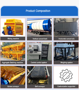 Fabrikpreis Betonmischanlage Fertigmischanlage Betonmisch-/Mischanlage zum Verkauf - Product Image 2