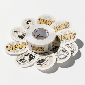 Customized Printing Product Packaging Self-adhesive Label <b>Stickers</b> Waterproof Vinyl <b>logo</b> <b>Stickers</b> Roll - Product Image 2