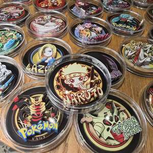 Aimant de réfrigérateur 3D en acrylique, motif Ninja Anime, art créatif, animation, vente en gros - Product Image 5