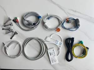 Moniteur patient multiparamètre <span class=keywords><strong>ICU</strong></span> pour animaux vétérinaires Appareil de chevet d'hôpital en plastique compatible IRM pour les soins des animaux de compagnie - Product Image 5