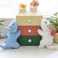 Vente en gros usine – Peluche Dragon super douce de 8 pouces, rembourrée en coton PP, pour machines à griffes, cadeaux anti-stress pour enfants