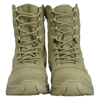 Bottes tactiques légères pour hommes, bottes tactiques imperméables, chaussures de randonnée durables à tige haute, bottes de désert à fermeture éclair