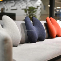 Coussin de soutien lombaire en mousse à mémoire de forme, ergonomique, pour le bureau, les jeux, soulagement de la douleur, housse en tricot lavable, vente chaude