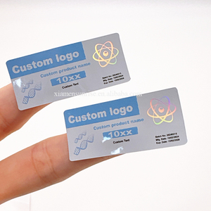Professional Custom Logo Design <strong>Printing</strong> 3ml Hologram Vial Labels and Boxes with Plastic Tray - Product Image 5