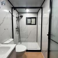 Casa Contenedor Expandible de 20 pies/40 pies, Casa Modular Prefabricada de Lujo con 3 Dormitorios, Estructura de Acero, Casa Móvil Pequeña en Venta