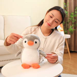 Diseño personalizado niños regalo 10 ''lindo pingüino ponderado Animal de peluche y juguete de peluche Animal de peluche juguetes al por mayor - Product Image 4