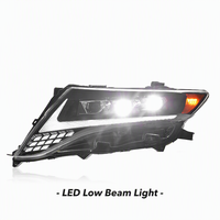 Phares avant LED pour Toyota Venza 2009-2013, ensemble de phares améliorés, feux de jour DRL