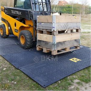 מותאם אישית ריצוף אירוע חיצוני זמני ריצוף פלסטיק אלומיניום hmwpe uhmwpe מחצלת הגנה קרקע מחצלת - Product Image 5