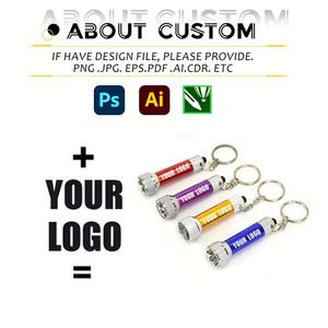 Linterna LED con Logotipo Personalizado, Mini Linterna UV para Llavero, Lote de Linternas Portátiles de 5 LED, Mini Linterna de Aluminio para Llavero - Product Image 2