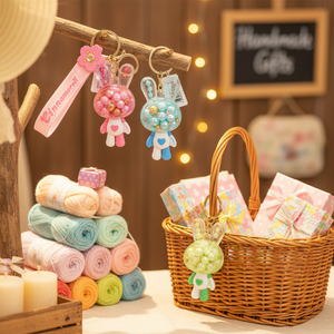 พวงกุญแจตุ๊กตากระต่าย 3 ตัว รุ่น 376323 รุ่น 288/24/12PC/CS คอลเลคชั่น - Product Image 3