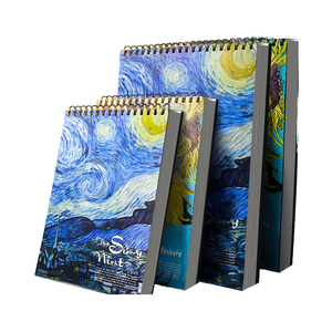 Sổ phác thảo khổ A4, lò xo, giấy vẽ bền, không chứa axit, dành cho trẻ em, thanh thiếu niên và người lớn, rất tốt cho đồ dùng mỹ thuật - Product Image 1