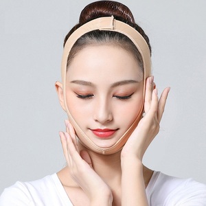 Bandeau de massage respirant pour le visage en V, masque de sommeil amincissant, ceinture de relaxation liftante - Product Image 4