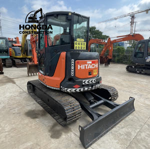 Excavatrice d'occasion japonaise ZX55USR mini pelle d'occasion Hitachi ZX55 Zx60 Zx65 à vendre - Product Image 2