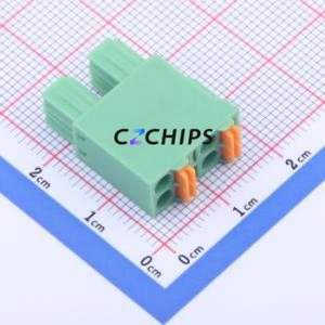 KF2EDGKNH-3.5-2*2P Plug-in Terminal Block P=3.5mm Connector ( Connector Type: Male Plug )( Construction: 2x2P )( Pitch: 3.5mm ) - Product Image 1