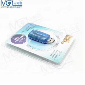 Nhà Máy Giá 3.5Mm Tai Nghe Và Microphone USB Bên Ngoài Âm Thanh Stereo Âm Thanh Adapter PC 5.1CH USB Âm Thanh Bên Ngoài Thẻ - Product Image 6