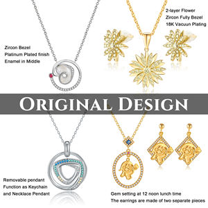 Fábrica OEM ODM Joyería fina para Mujeres Hombres Personalizar Colgante logo Fabricación Metal Latón Acero inoxidable Charm Collar Personalizado - Product Image 3