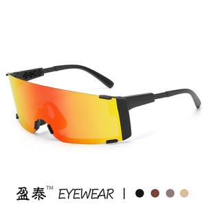 Lunettes de soleil de sport, monture PC, polarisées, UV400, coupe-vent, pour le cyclisme et la course en extérieur - Product Image 2