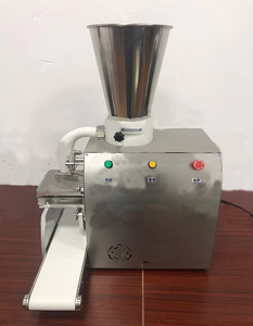 High Efficiency Motorized Food Grade Stainless Steel 20 PCS/MIN Steamed Buns <b>Dumpling</b> Wrapper Shaomai Siomai Making <b>Machine</b> - Product Image 3