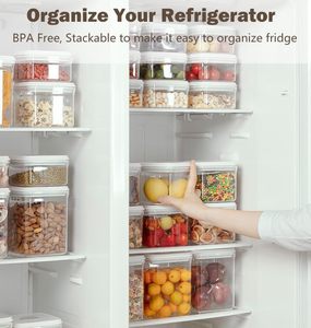 Factory Wholesale Clear <b>Rectangle</b> Plastic Food Storage Containers with Lids 1-3L Capacity - Product Image 2