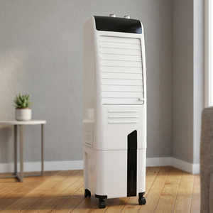 30L Tower Air Cooler Portable Cooling System with High Performance Long Air Throw and Space Saving Design for Modern Home - Product Image 1