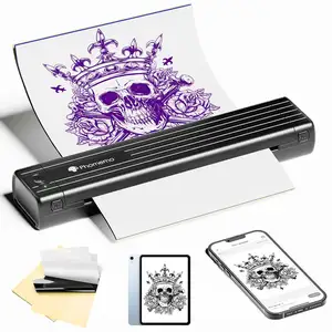 Nieuwe Tattoo Stencli Printer Phomemo Tp81 Draadloze Sjabloon Printer Voor Tattoo Artiest Tattoo Accessoires Leverancier