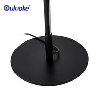 Lampe de sol LED d'angle intelligente à télécommande, style nordique moderne, minimaliste, à trépied, à intensité variable, haute luminosité, blanc chaud