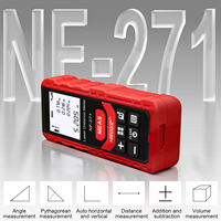 Noyafa Télémètre Laser Portable NF-271 50M 70M, Dispositif de Mesure Numérique Test d'Outil