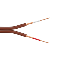 Câble d'interconnexion audio haute fidélité OEM D258A en cuivre pur à double cœur avec connecteurs RCA et gaine OFC et PVC