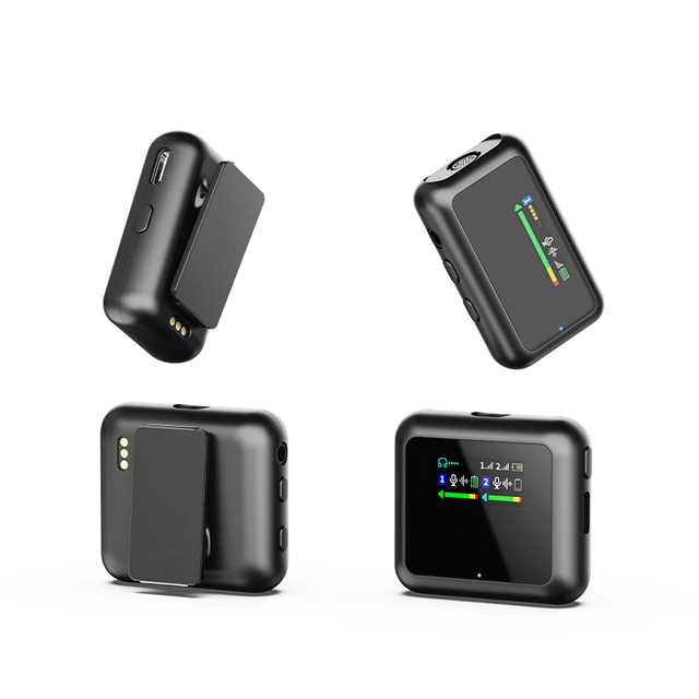 Wholesale Wireless Lavalier Microphone Noise Cancellation Live Microphone High Quality Wireless Lapel Microphone Lavalier