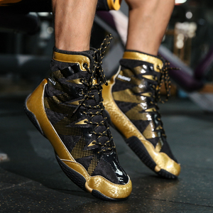 Botas de Lucha Libre de Nuevo Diseño 2022, Fabricante de Botas de Lucha, Botas de Boxeo Profesionales para Hombre - Product Image 6