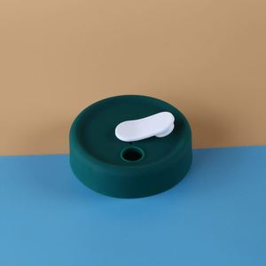 Cute Cartoon Dust-proof Silicone Cover with Double-Hole for Large Straws Business & Promotional <b>Gift</b> Idea - Product Image 5