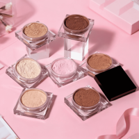 Poudre de réglage mate de haute qualité cosmétiques pour le visage imperméables longue durée personnalisés en gros pour stabiliser le maquillage