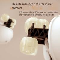 2026 Elektrisches Schulter-Nacken-Massagegerät Wärmetherapie Echtes Berührungsgefühl 3D-Knetbewegung Vibration 2 Modi Zeitsteuerung 1200mAh USB