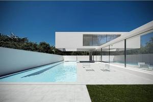 Instalación Rápida, Moderna Villa de Acero Ligero de Lujo, <span class=keywords><strong>Apartamento</strong></span> <span class=keywords><strong>con</strong></span> <span class=keywords><strong>Piscina</strong></span> Privada, Paneles Sándwich, Proyectos de Vacaciones en Complejos Turísticos - Product Image 5